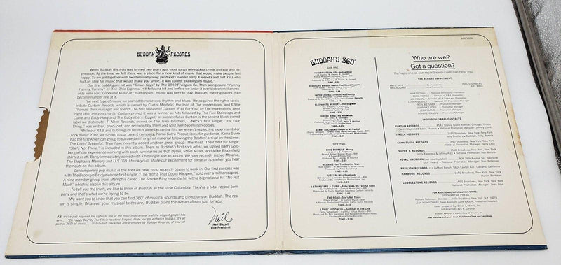Buddah's 360 Degree Dial-A-Hit 33 RPM LP Record Buddah Records 1969 BDS 5039 4