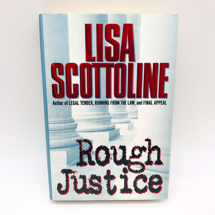 Lisa Scottoline Book Rough Justice Hardcover 1997 1st Edition Courtroom Drama 1