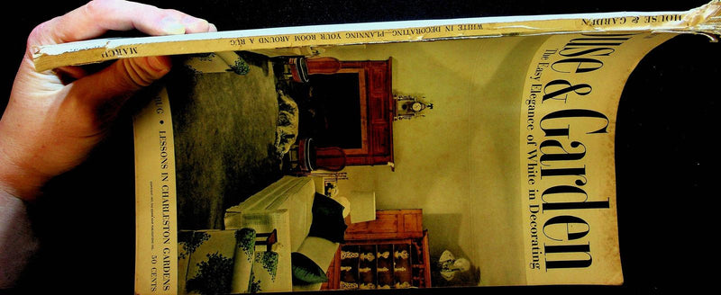 House and Garden Magazine March 1957 White in Decorating House Seated Dinners 3