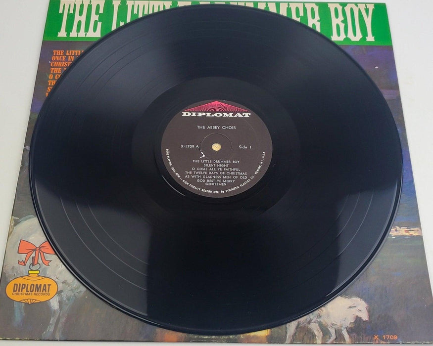 The Abbey Choir The Little Drummer Boy 33 RPM LP Record Diplomat Records 1966 4