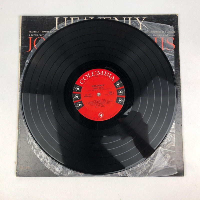 Johnny Mathis Heavenly Record 33 RPM LP CL 1351 Columbia 1962 5