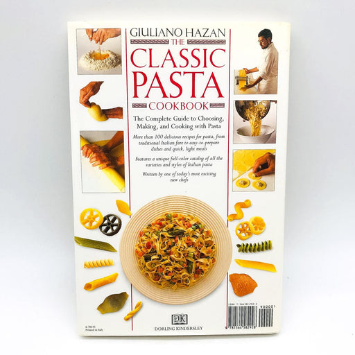 The Classic Pasta Cookbook Hardcover Giuliano Hazan 1993 Italian Cookery Recipes 2