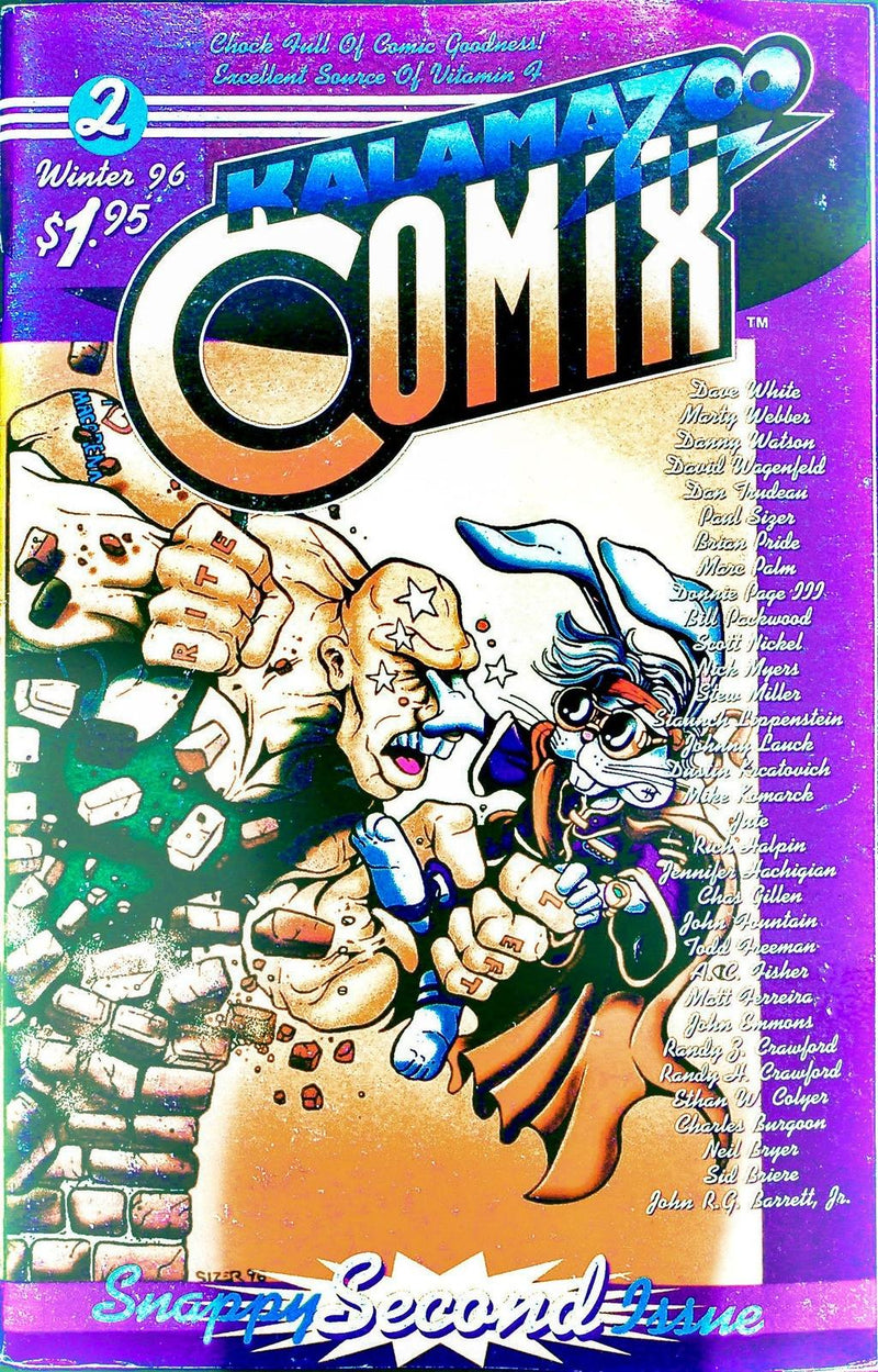 Kalamazoo Comix 1996 Issue # 2 Dave White, Nick Myers, Jennifer Hachigian 3