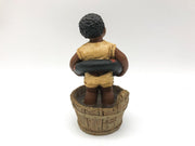 All Gods Children Figurine Bean Little Boy Resin Statue Clear Water Holcombe COA 5