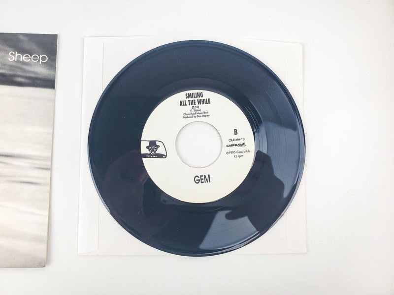 Gem Sheep Record 45 RPM Single CRASHH 10 Carcrashh 1995 5
