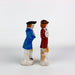 Occupied Japan Colonial Victorian Soldier Men w/ Instruments 5 Inches 2
