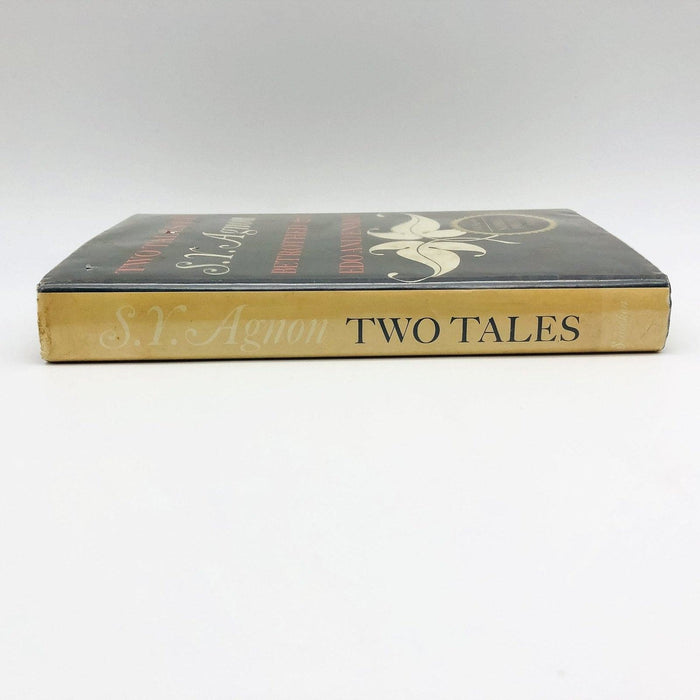 Two Tales Betrothed and Edo and Enam Hardcover S Y Agnon 1966 Hebrew Ex Library 3