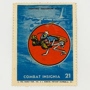 WW2 Combat Insignia Stamp 1942 Hearst #21 Fighting Squadron VF-72 Aviation R.L. 1