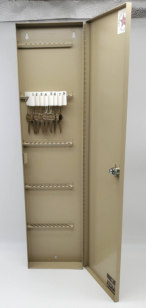 KEKAB Locking Key Cabinet 50 Key Organizer Vertical HPC V50 28x7in OPEN BOX 2