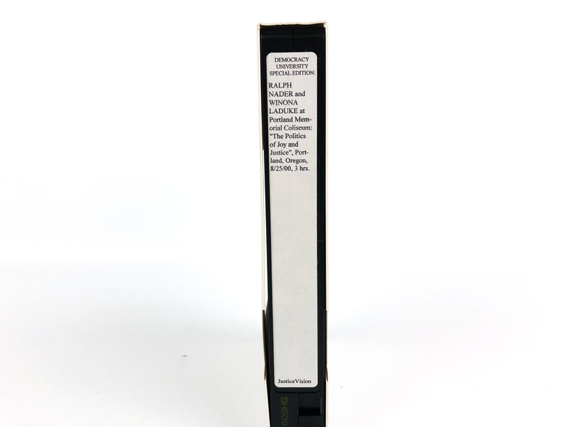 Democracy University Ralph Nader & Winona LaDuke "Politics of Joy & Justice"