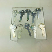 10x Master Lock Co 1718 Key Blanks Vintage Master Padlock Uncut New Old Stock 11