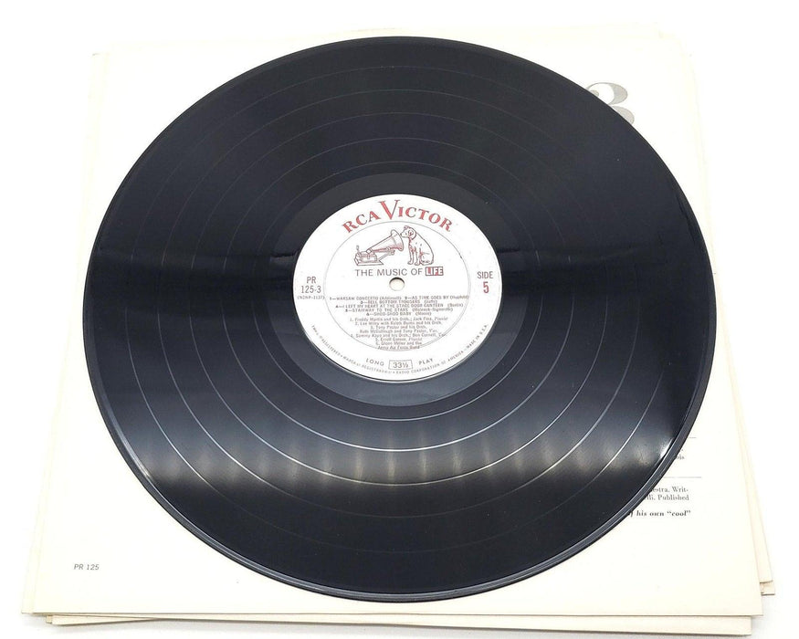 The Music Of Life 33 RPM 5xLP Record RCA 1962 Artie Shaw Glenn Miller w/ Book 11