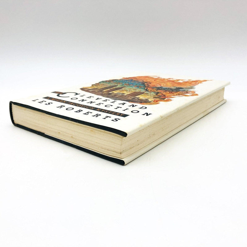 The Cleveland Connection Hardcover Les Roberts 1993 Milan Jacovich 1st Ed Signed 4