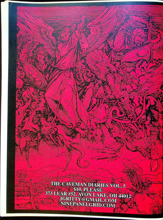 Caveman Diaries Comic Zine 2007 Vol 5 John Grit Cleveland OH Artist 5