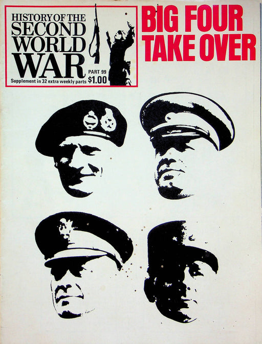 History Second World War WW2 Magazine 1975 Part 99 Big Four Take Over Germany 1