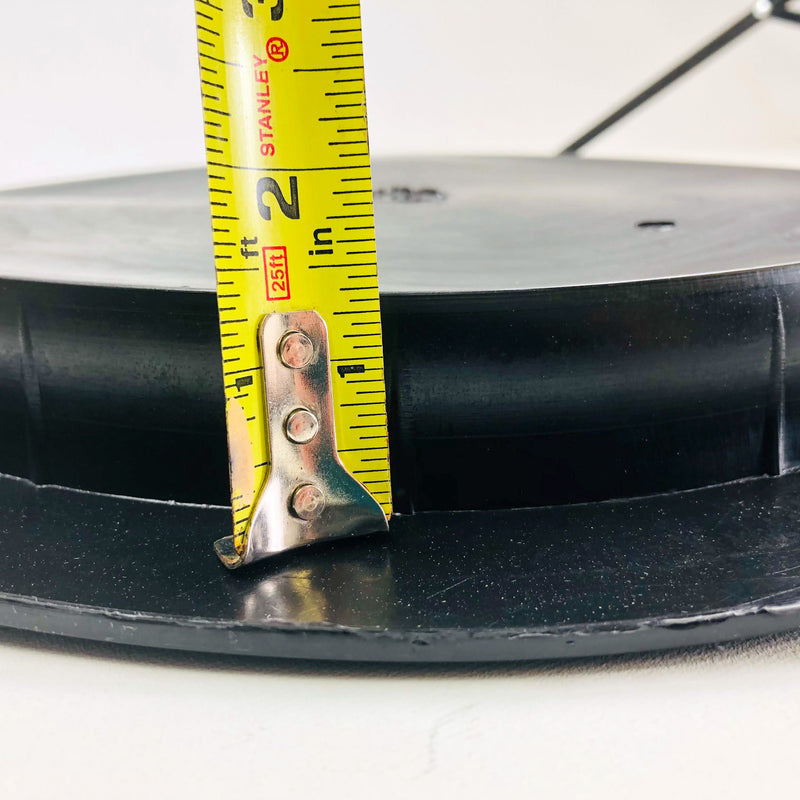 Raised Face Flange Protector Cover 12 ANSI Pipe Size Black Polyethylene PE 35ct