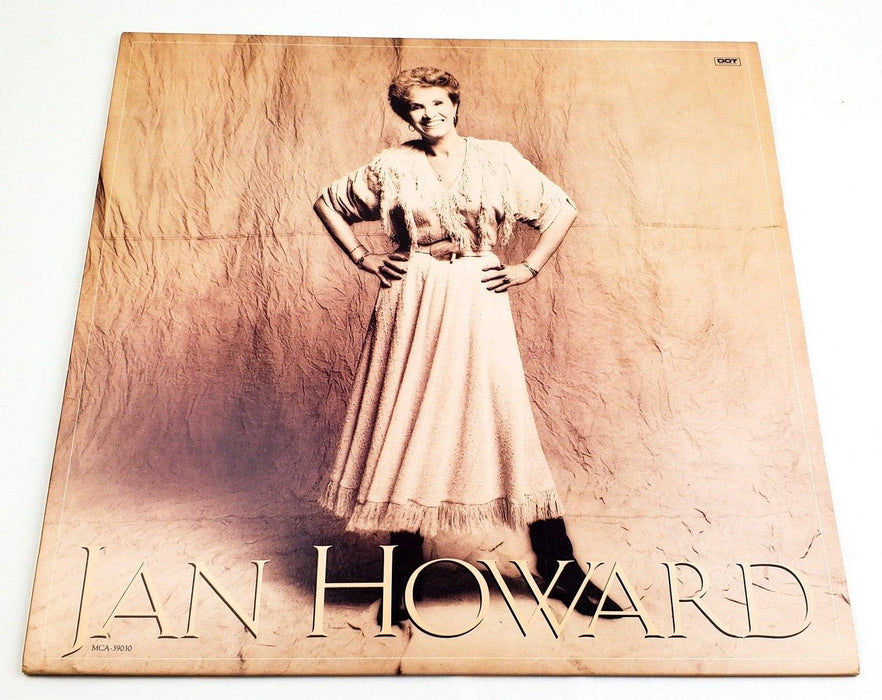 Jan Howard Self Titled 33 RPM LP Record Dot 1985 Promo SIGNED MCA-39030 1