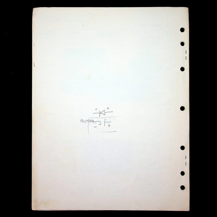 Collins RF Transmitter 552D-6 & 552F-6 Manual & Schematic