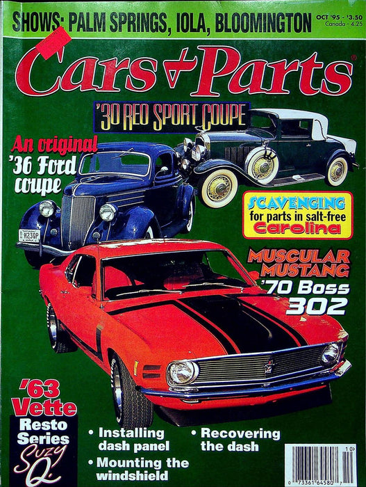 Cars & Parts Magazine October 1936 Ford Coupe, 1970 Boss 302 Mustang