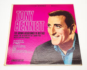 Tony Bennett I've Grown Accustomed To Her Face 33 RPM LP Record Guest Star 1961 1