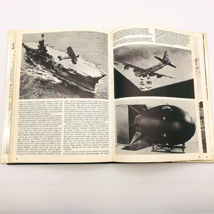 Aircraft Aircraft Hardcover John Taylor 1970 Revised World Wars Rare Photos 10