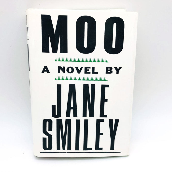 Moo Hardcover Jane Smiley 1995 Comedic Mystery Romance University Fundraising 1