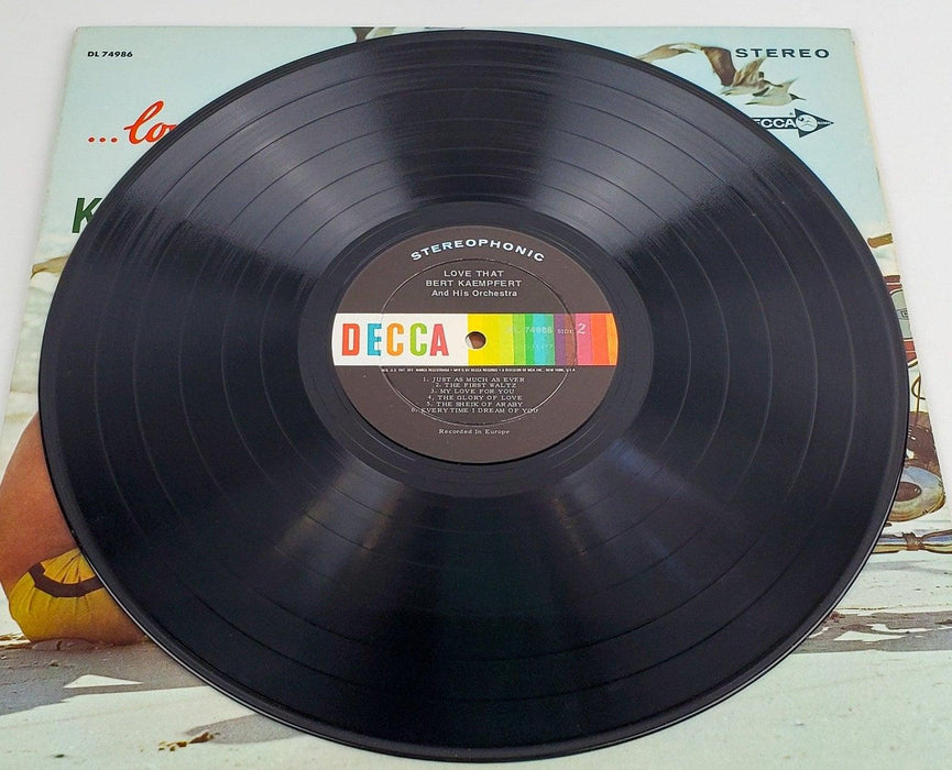 Bert Kaempfert Love That Record 33 RPM LP DL 74986 Decca 1967 4