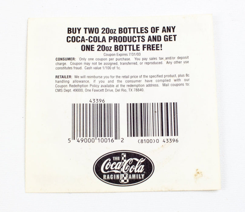 Kevin Harvick Signature Coca Cola Bottle Cap Decal - Nascar | Lot of 16 4
