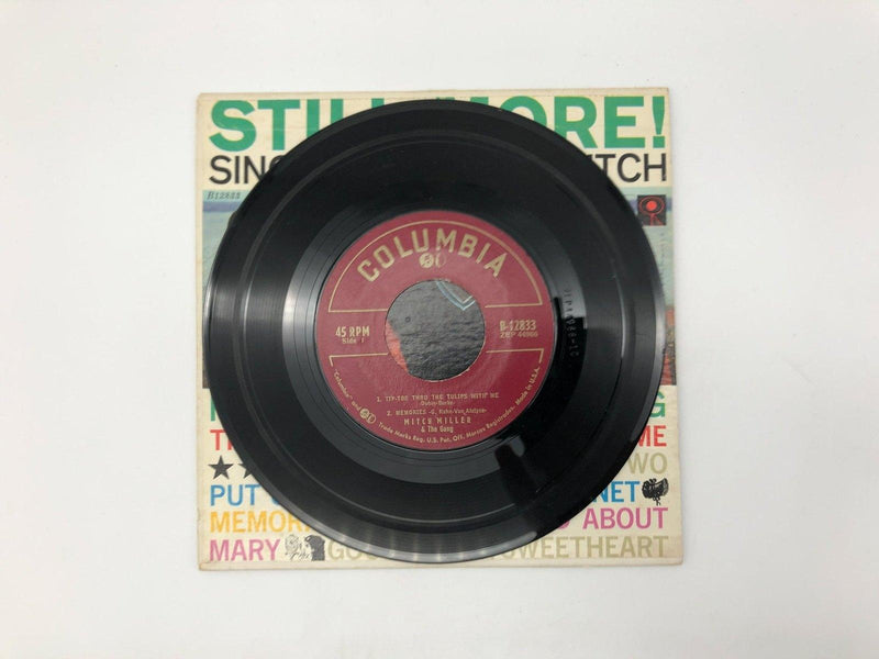Mitch Miller & The Gang Still More! Sing Along Record 45 B-12833 Columbia 1959 3
