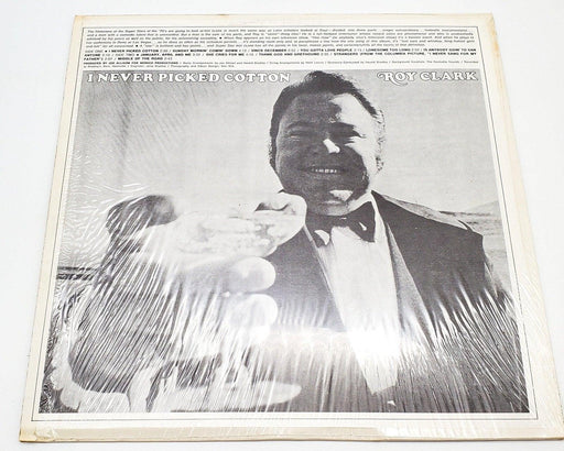 Roy Clark I Never Picked Cotton 33 RPM LP Record Dot Records IN SHRINK 2