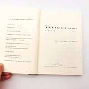 The Fatigue Artist HC Lynne Sharon Schwartz 1995 Alternative Medicine 1st Editi 7