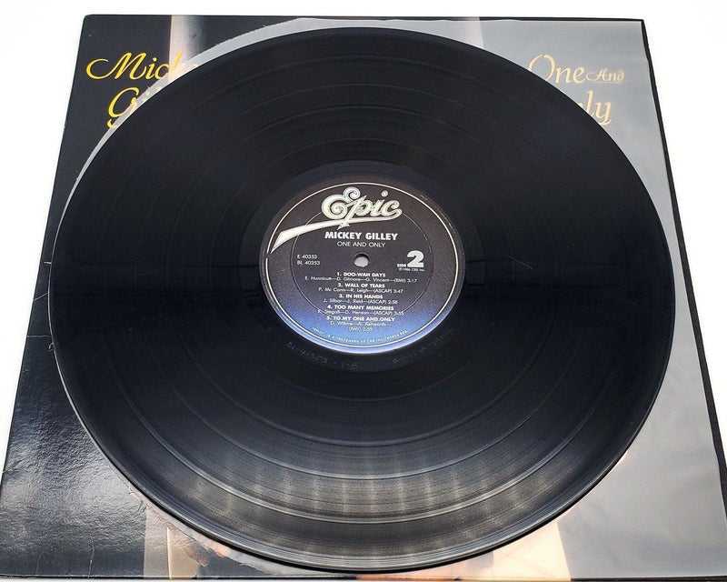 Mickey Gilley One And Only 33 RPM LP Record Epic 1986 FE 40353 6