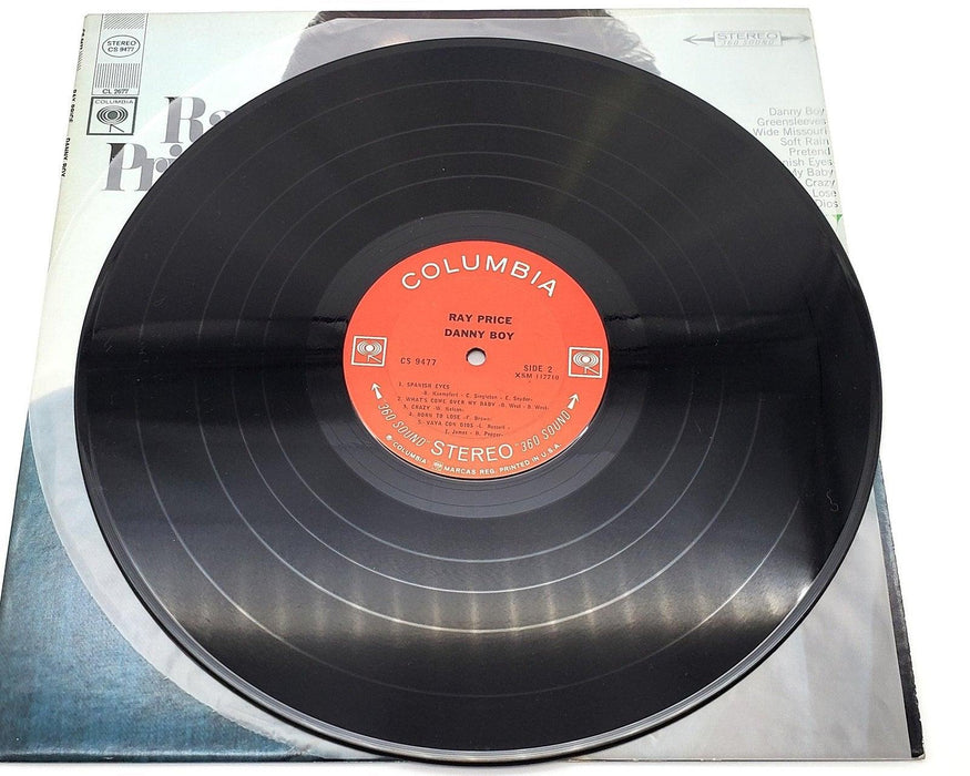 Ray Price Danny Boy 33 RPM LP Record Columbia 1967 CS 9477 6