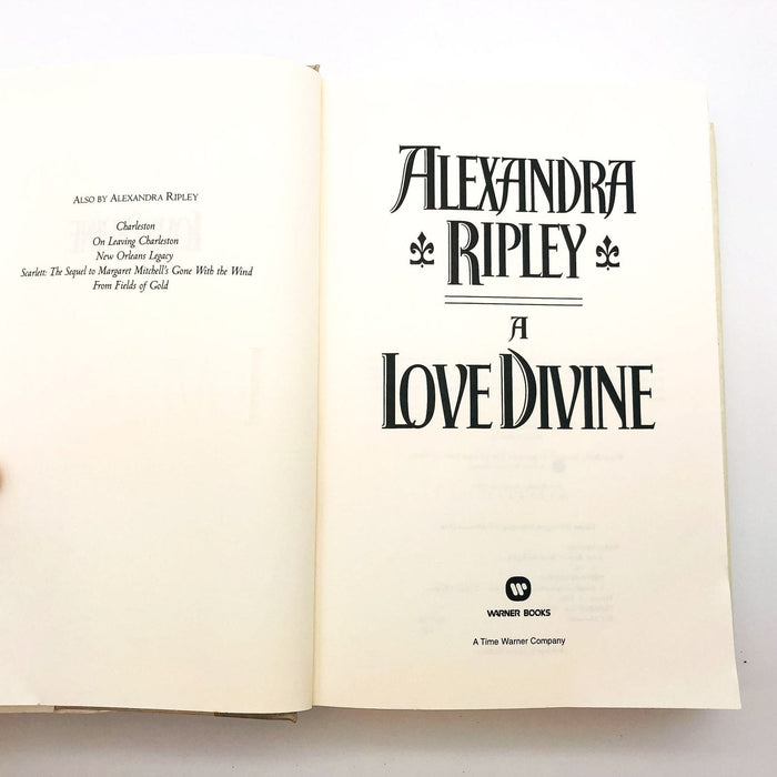 A Love Divine Hardcover Alexandra Ripley 1996 Jesus Christ Love Story Religious 8