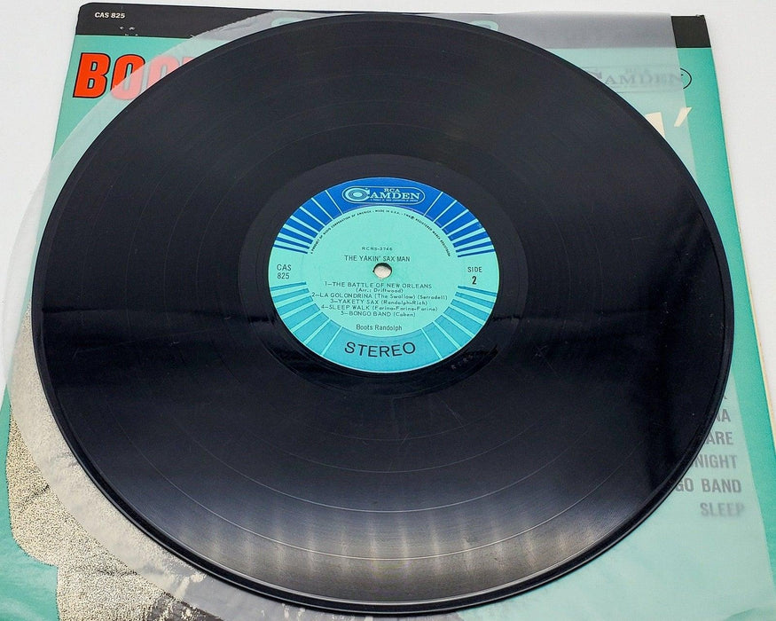 Boots Randolph The Yakin' Sax Man 33 RPM LP Record RCA Camden 1964 CAS-825 6