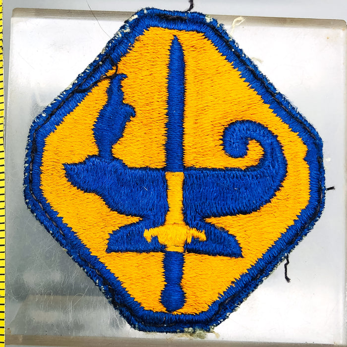 WW2 US Army Patch Specialized Training Program Blue Lamp Insignia World War 2 2