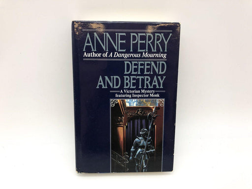 Defend and Betray Anne Perry 1992 Fawcett Hardcover Book Jacket 1