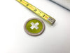 Boy Scouts of America BSA Patch First Aid Cross Lime Green White 3