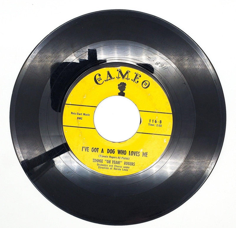 Timmie Rogers Back To School Again 45 RPM Single Record Cameo 1957 116 2