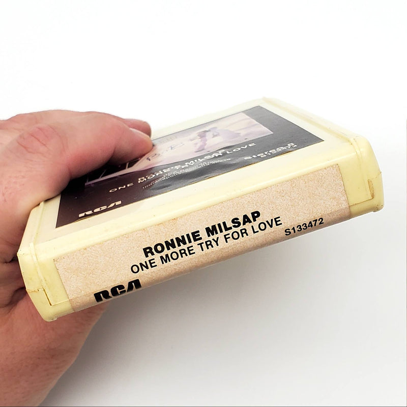 Ronnie Milsap One More Try For Love 8-Track Tape Album RCA 1984 S133472