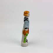 Occupied Japan Colonial Boy w/ Blue Jacket & Red Shorts & Hat 5 Inches 2