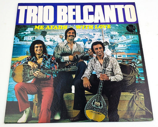 Trio Belcanto Με Αγάπη With Love 33 RPM LP Record P.I Records 1973 LPS 92 1