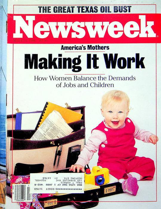 Newsweek Magazine March 31 1986 Texas Oil Out Man Ray Andre Kertesz Photographer