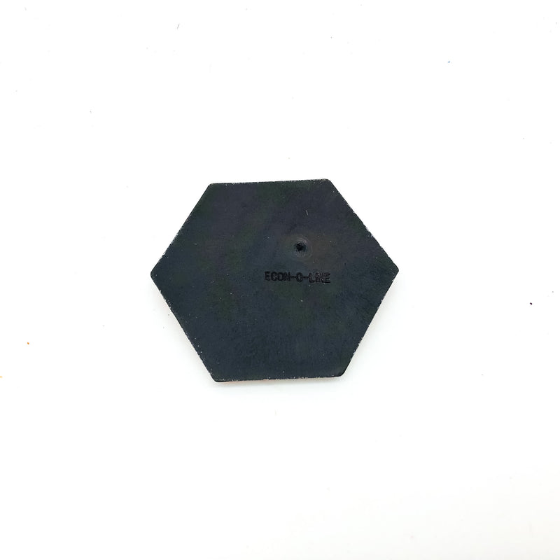 Vintage Refrigerator Magnet Hexagraphics Inc Design Art Deco Cleveland Ohio