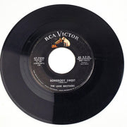 The Lane Brothers Somebody Sweet 45 RPM Single Record RCA 1958 2