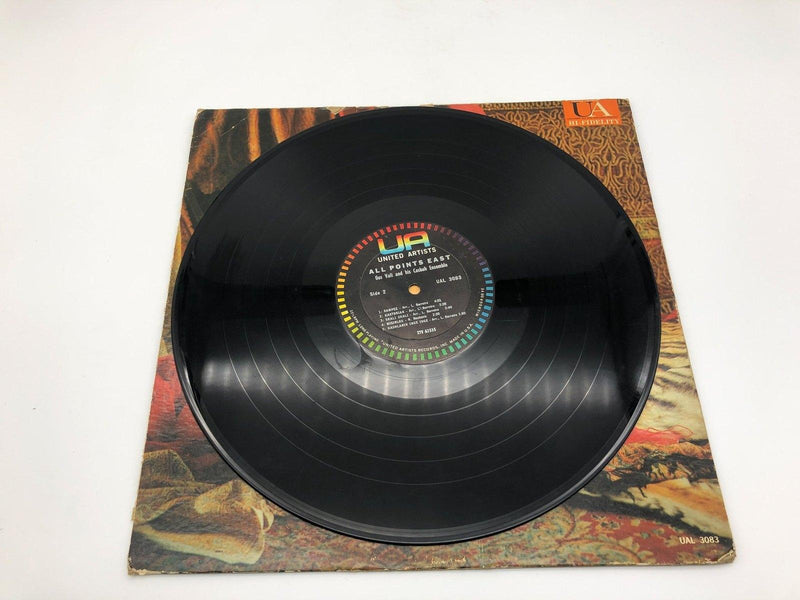 Gus Vali All Points East Record 33 UAL 3083 United Artists 1960 High Fidelity 11