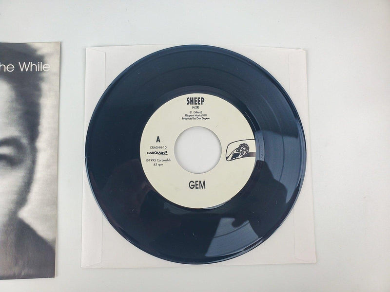Gem Sheep Record 45 RPM Single CRASHH 10 Carcrashh 1995 3