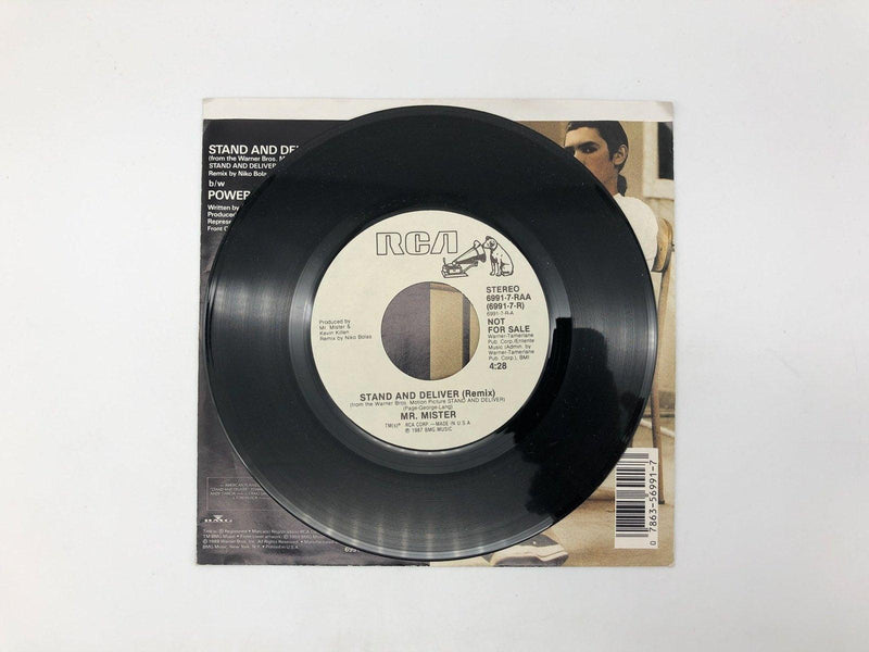Mr. Mister Stand and Deliver Record 45 Single 6991-7-RAA RCA Victor 1987 PROMO 4