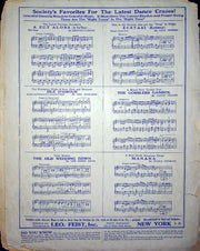 Sheet Music When You Play In The Game Of Love Joe Goodwin Al Piantadosi 1913 3