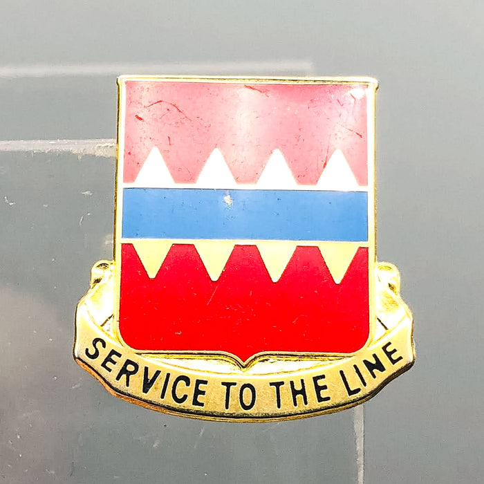 725th Support Battalion Pin Pinback Service To The Line US Army V-21 Vanguard 3